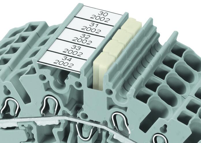 Гребен 2 пина за последователно свързване на съседни редови клеми 2.5мм2 за серия TOPJOB® S Wago