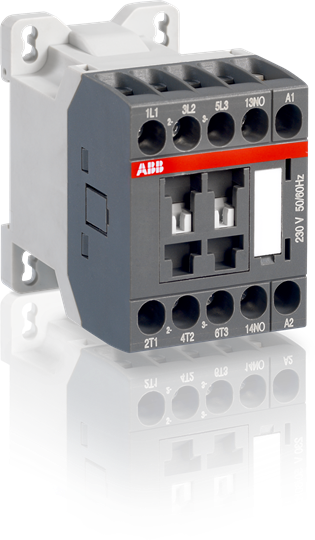 Контактор AS12-30-10 3P 5.5kW (12A AC-3) 1NO 230V 50/60Hz ABB