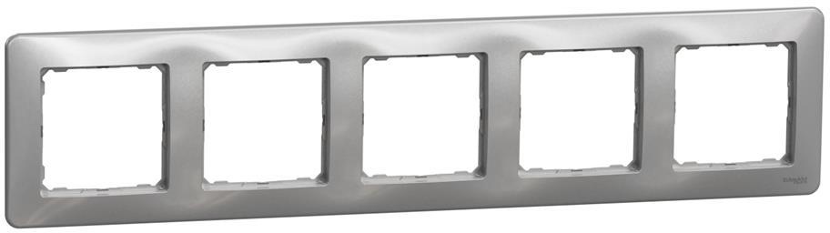 Рамка 5х цвят Алуминий Sedna SE