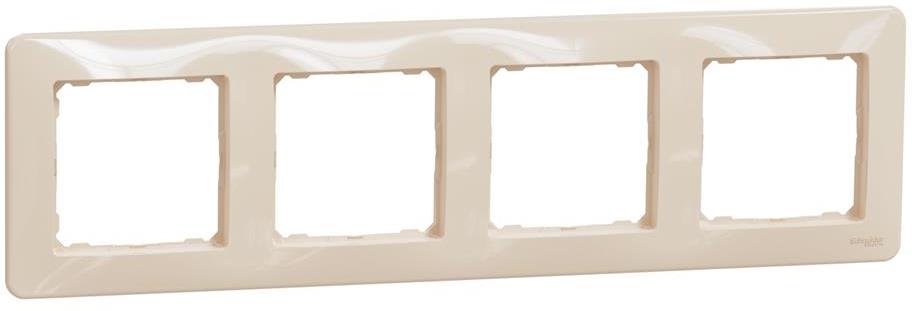 Рамка 4х цвят Крем Sedna SE
