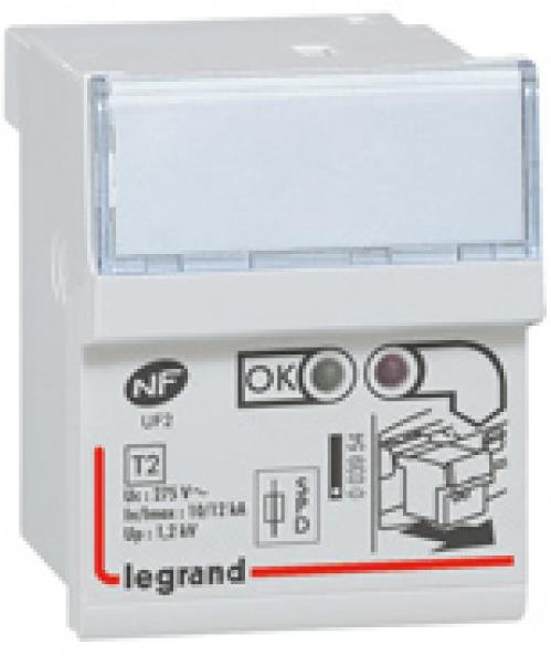 Сменяем модул за катоден отводител тип 2+3 SPD 12kA 275V Legrand