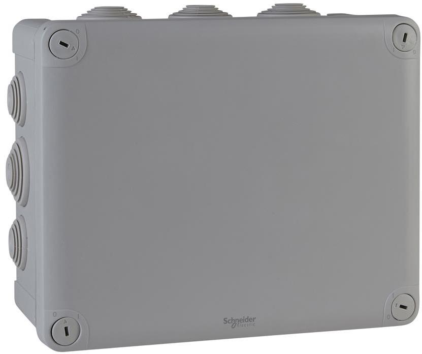 Разклонителна кутия открит монтаж 225x175x100мм IP55 цвят Сив Mureva SE