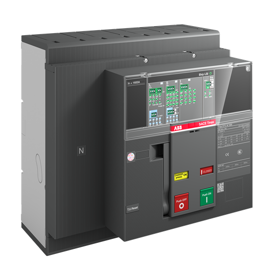 Автомат T Max XT7H M 1250A електронна защита Ekip LS/I 4P 70kA регулируем (In x 0.4...1) ABB