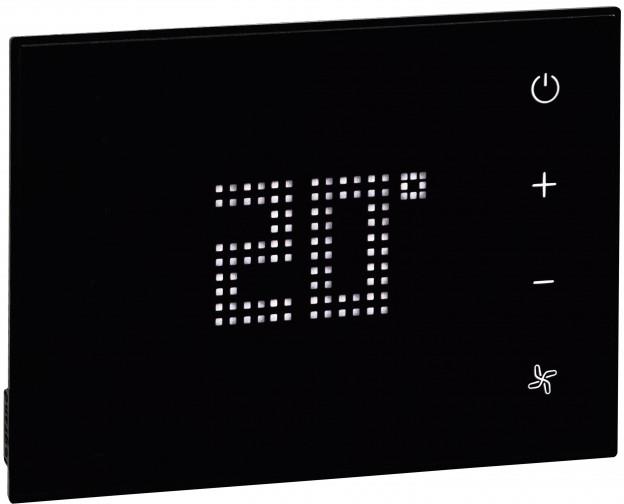 Термостат UX, черен, BUS