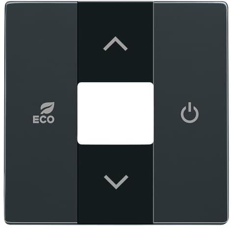 Лицев панел за термостат RTC-F-1 цвят Антрацит free@home ABB