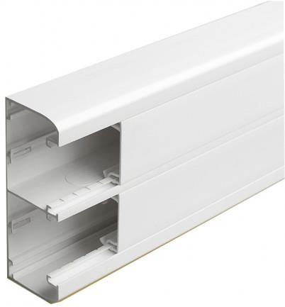 Кабелен PVC канал 50х130мм /12м/ 2 секции к-т с капаци 45мм DLP Legrand