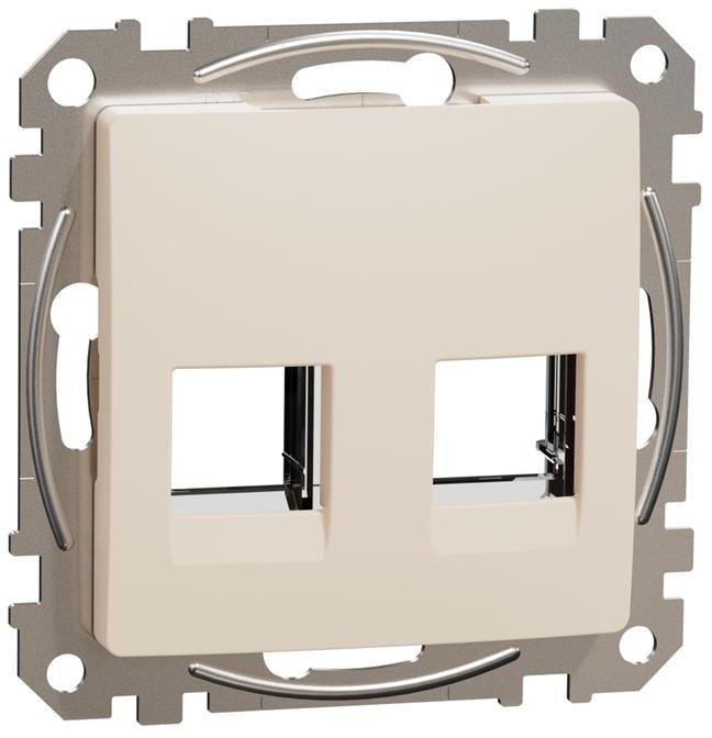 Адаптер за 2x R&M / AMP цвят Крем Sedna SE