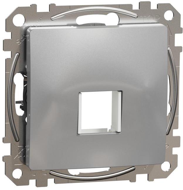 Адаптер за 1x Keystone цвят Алуминий Sedna SE