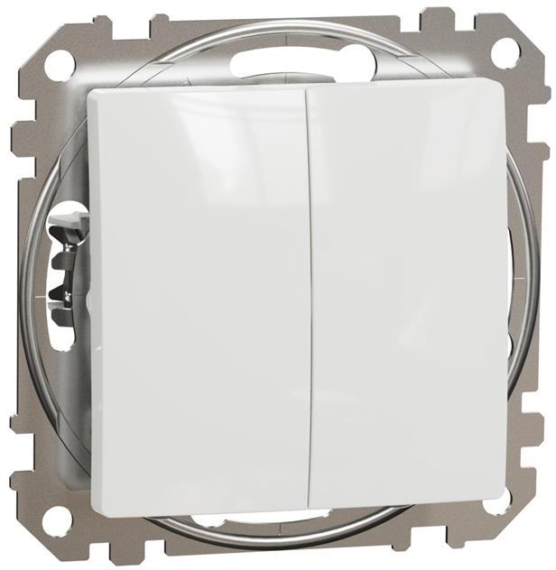 Сериен бутон цвят Бял Sedna SE