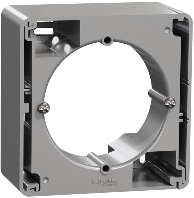 Конзола единична за открит монтаж цвят Алуминий Sedna SE