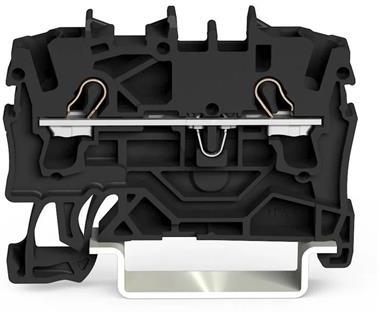 Редова клема ЧЕРНА 2.5мм2 БЕЗВИНТОВА серия TOPJOB® S Wago