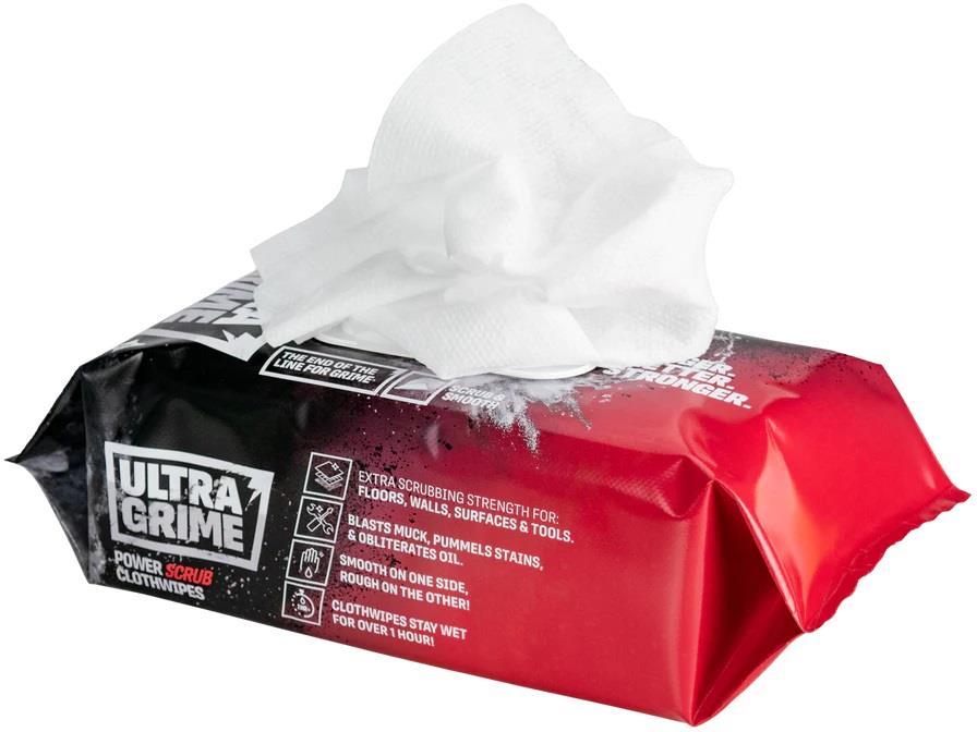 Мокри кърпи абразивни UltraGrime PRO Power Scrub 80бр. с размер 38х25см в пакет