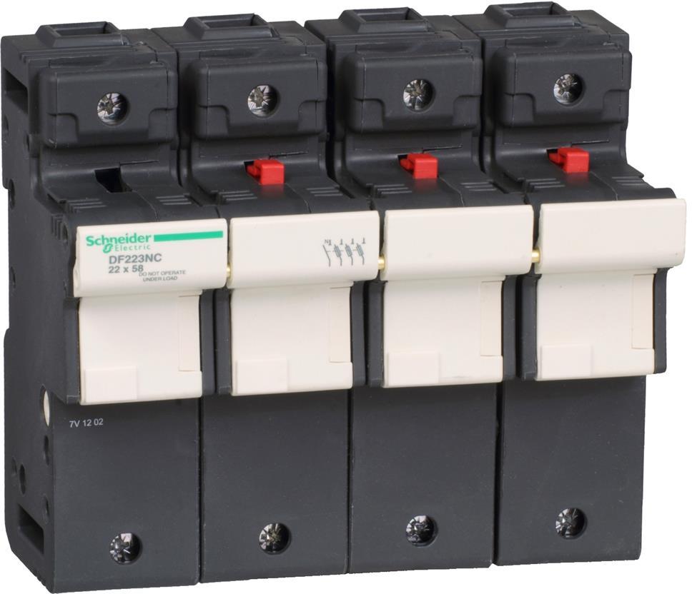 Разединител стопяем предпазител TeSys DF 3P+N 125A 22X58 mm SE