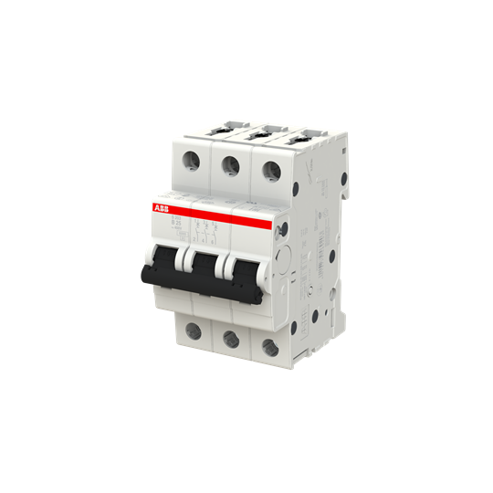 Автоматичен прекъсвач S203 3P 25A крива B 6kA ABB