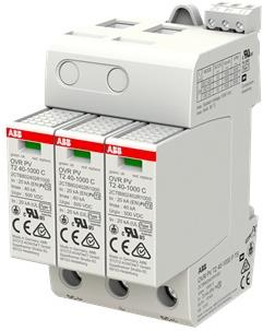 Катоден отводител тип 2 PV OVR-DC 40kA 1000V= 2P с индикация ABB