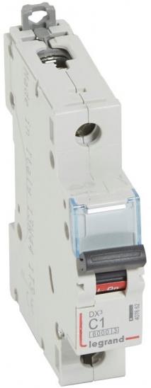 Автоматичен прекъсвач DX3 1P 1A крива С 6kA Legrand