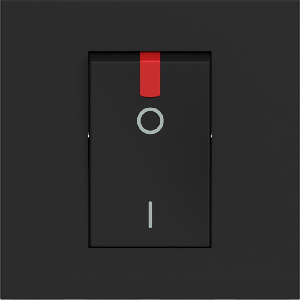 Бойлерен ключ 2P 2 мод. 32A цвят Черен Classia Bticino