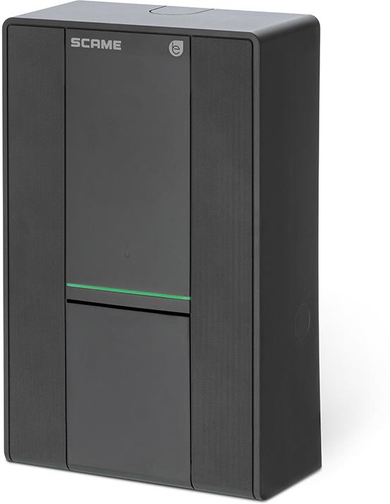 Зарядна станция за стена Wall Box Lite 22.1 kW, 3P 32A, с контакт Type 2, IP55 IK08, Scame