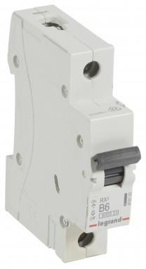 Автоматичен прекъсвач RX3 1P 6A крива В 6kA Legrand