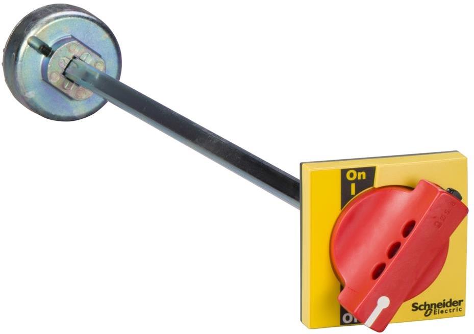 Изнесена ръкохватка за INS 250A 1-0 удължена червена SE