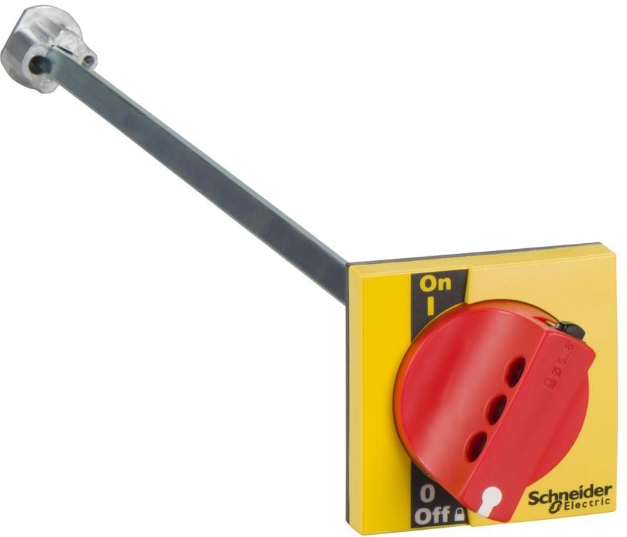 Изнесена ръкохватка за INS 40…160A удължена червена SE