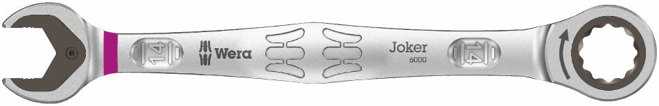 Гаечен ключ 14 с тресчотка, 6000 Joker Wera