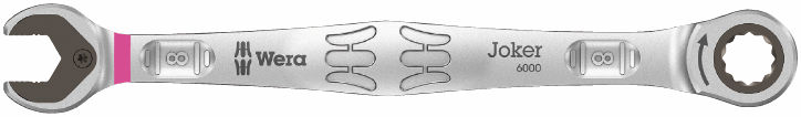 Гаечен ключ 8 с тресчотка, 6000 Joker Wera