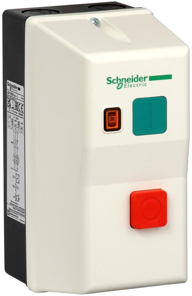 Моторен пускател TeSys LE 3P 1.1kW (16A AC-3) с термична защита 1.8…2.6A IP65 415V 50/60Hz SE