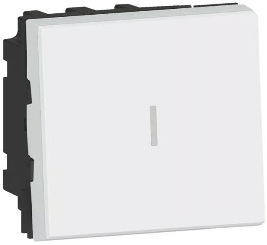 Девиаторен ключ 20А 2 мод. цвят бял Easy-Led Mosaic NEW Legrand