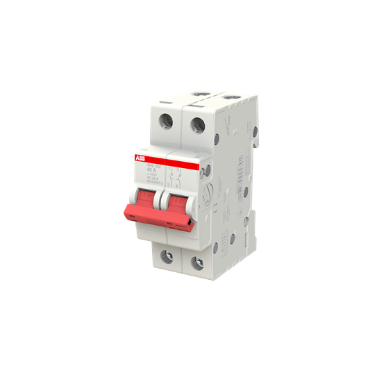 Товаров прекъсвач /шалтер/ SHD202 40A 2P 2 модула ABB