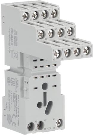 Основа CR-M4LS стандартна с цокъл за интерфейсно реле CR-M ABB