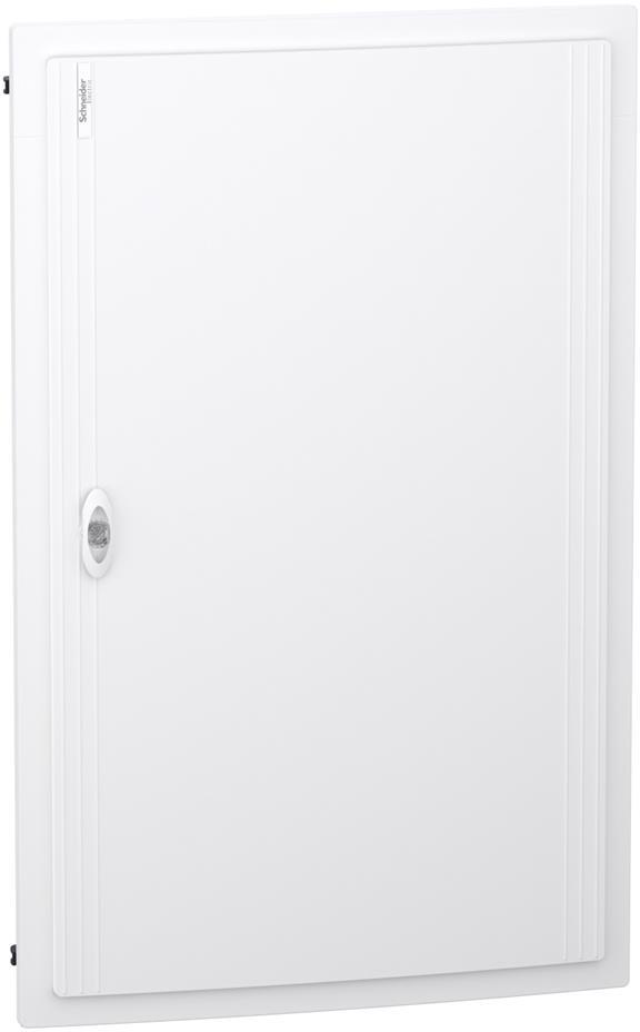 Табло за скрит монтаж PrismaSet XS 120 модула (5х24) мод. с бяла плътна врата и Н и РЕ клеми SE