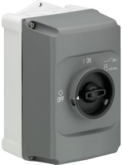 Кутия IB132-G за моторен пускател MS116 IP65 ABB