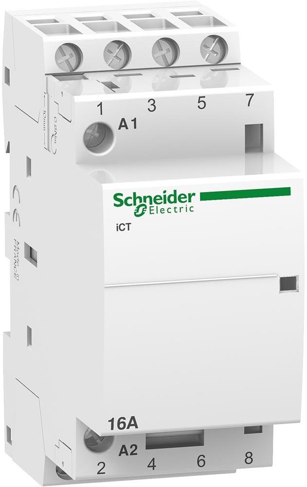 Модулен контактор Acti 9 iCT 16A 4NO 220…240Vac 2 мод. SE