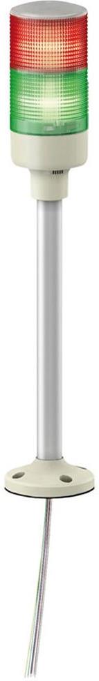 Светлинна колона Ф60 червена/зелена с бузер 24Vac/dc SE