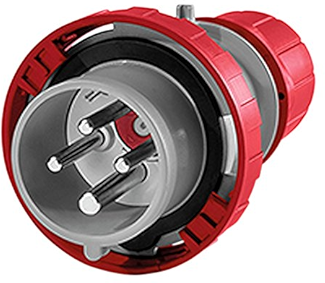 Промишлен щепсел 3P+Е 32A IP66 серия Optima Reverse Scame