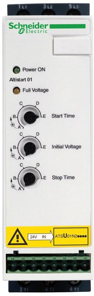 Софтстартер 3P 7.5kW ATSU01 22A 200...480V IP20 SE