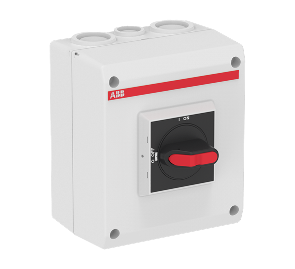 Пакетен превключвател OTE16T3M 0-1 3P 16A 1NO IP65 ABB