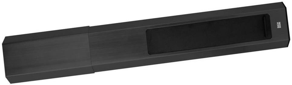 Модул CASIA 2 с 3x Шуко и USB A+C с щора, цвят ЧЕРЕН, с възможност за ъглов монтаж, захранващ кабел 2м, Bachmann