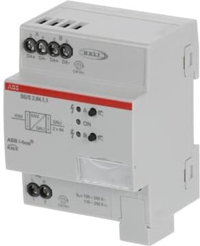 Актуатор DALI gateway DG/S2.64.1.1 2х 64 баласта 4DIN KNX ABB