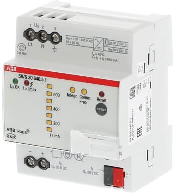Захранващ блок SV/S 30.640.5.1 640mA 4DIN KNX ABB