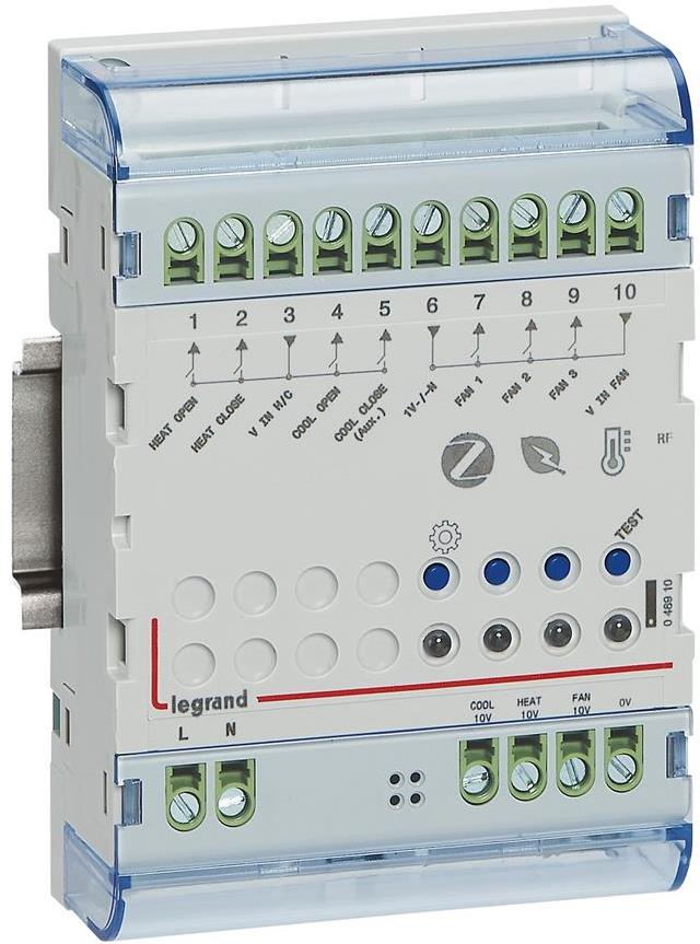 Актуатор вентилаторни конвектори Legrand with Netatmo