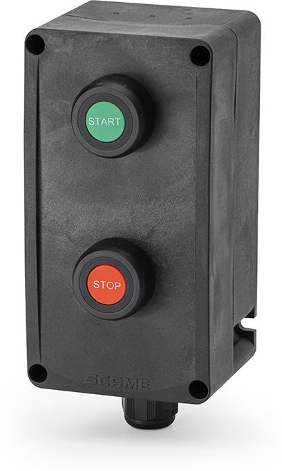 Взривозащитен пуск/стоп 1xM25 Ex 2GD Зона 1/2/21/22 IP66 2NO+2NC Scame