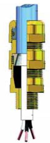 Щуцер взривозащитен M32х1.5 Ex II 2GD Зона 1/2/21/22, IP68, Br.Ni EPDM, армиран кабел 20-31mm, Scame
