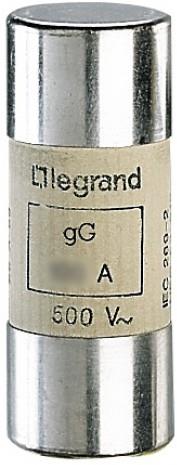Стопяем цилиндричен предпазител тип gG 40A 22x58мм Legrand