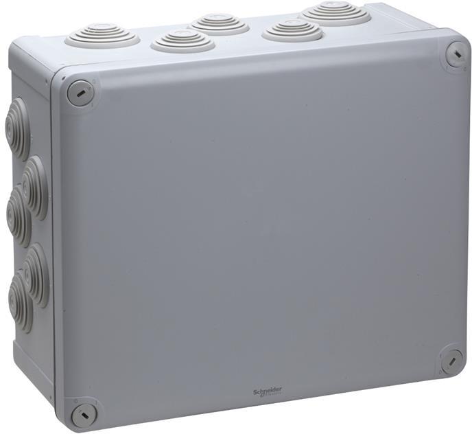 Разклонителна кутия открит монтаж 275x225x120мм IP55 цвят Сив Mureva SE