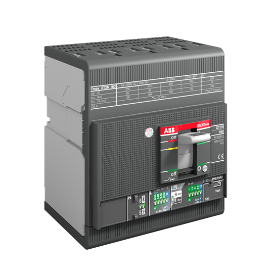 Автомат T Max XT2S 160А електронна защита Ekip LSI 4P 50kA регулируем (In x 0.4...1) ABB