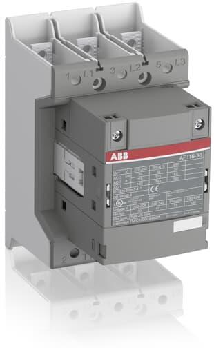 Контактор AF116-30-00B 3P 55kW (116A AC-3) 24...60V 50/60Hz ABB