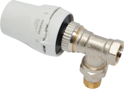 Термоглава с резба 30х1.5 мм RAL 9016 Siemens