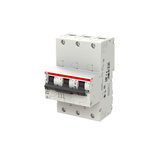 Автоматичен прекъсвач S753DR 3P 50A крива K 25kA ABB